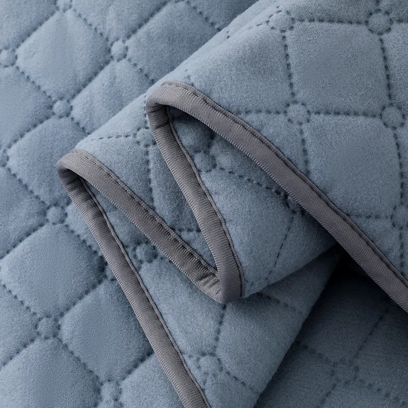 Blue Polyester Electric Under Blanket