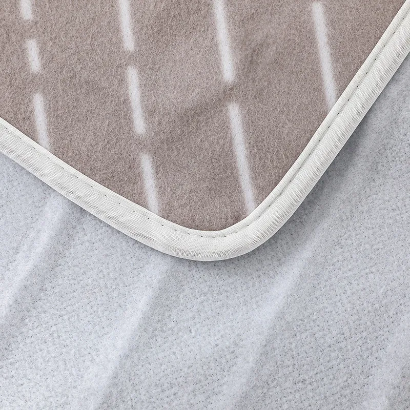 Brown Polyester Electric Under Blanket