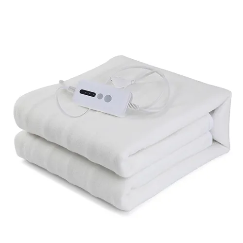 White Polyester Electric Under Blanket